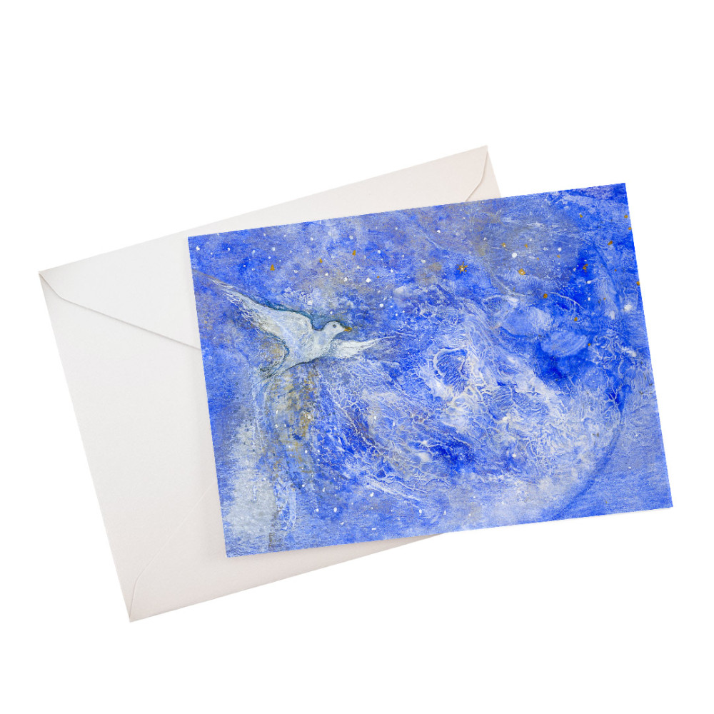 Mockup of greeting card.