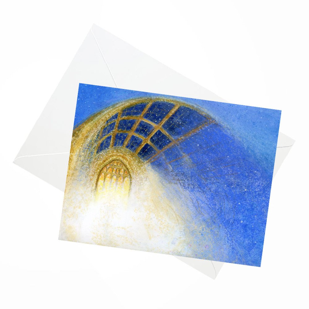 Sacred Skies Greeting Card.